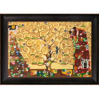The Tree of Life, Stoclet Frieze by Klimt Framed Hand Painted Oil on