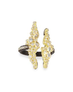 Armenta Old World Open Cluster Diamond & Sapphire Ring