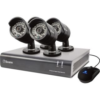 Swann Communications Professional DVR Security System — 8 Channels, 4 Cameras, Model# SWDVK-844004  Security Systems   Cameras