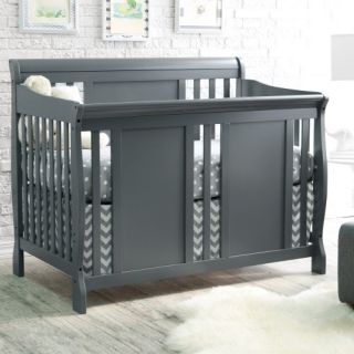 Thomasville Dover 4 in 1 Convertible Sleigh Crib   Gray   Cribs