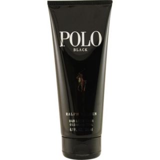 Ralph Lauren Polo Black Mens 6.7 oz Hair And Body Wash