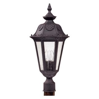Nuvo Cortland 60/2040 3 Light Large Post Lantern   10.875W in.   Satin Iron ore   Outdoor Post Lighting