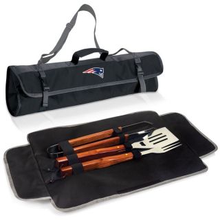 NFL New England Patriots Tailgaters 4 piece BBQ Grill Tool Set