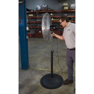Strongway Pedestal Fan — 30in., 1/5 HP, 8400 CFM  Non Oscillating Pedestal Fans