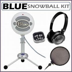 Blue Microphones Snowball USB Microphone with Accessory Kit   14106401