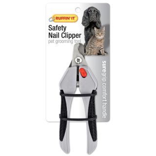 Soft Grip Safety Nail Clipper For Dogs & Cats   16838881  