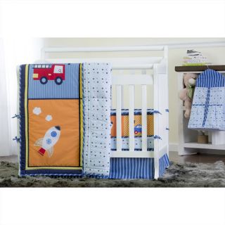 On the Go 5 Piece Crib Bedding Set by Dream On Me