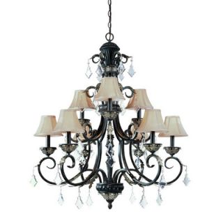 Florence 9 Light Chandelier by Dolan Designs