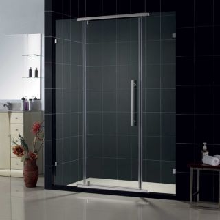 DreamLine Vitreo 58.125x76 inch Frameless Pivot Shower Door