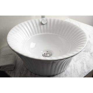 Above Counter Round Vessel Bathroom Sink by American Imaginations
