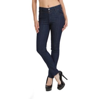 Stanzino Womens Blue Skinny High Waist Denim Jeans   16566268