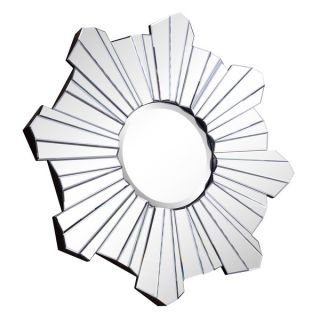 Somette Modern Clear Starburst Mirror   16595916  