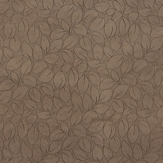 B869 Mushroom Brown/ Foliage Leaves Microfiber Upholstery Fabric by