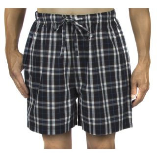 Leisureland Mens Cotton Poplin Pajama Boxer Shorts   16897515