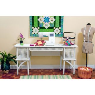 Arrow Florie Wicker Sewing Table