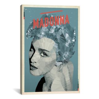 American Flat Madonna Graphic Art on Canvas by iCanvas