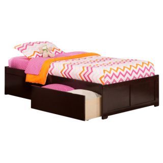 Atlantic Furniture Urban Lifestyle Concord Platform Bed with Storage