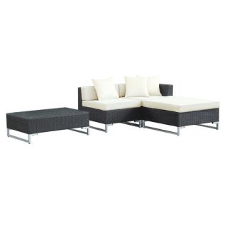 Modway Calabasas 4 Piece Deep Seating Group with Cushions