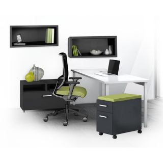 Mayline e5 Series E5K14 5 piece Typical Office Furniture Set
