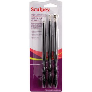 Sculpey 3 piece Style and Detail Tools Set   13357000  