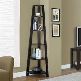 Monarch 72 in. Corner Accent Etagere   Bookcases