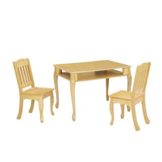 Teamson Kids Windsor Rectangular Table and Chairs Set   17336483