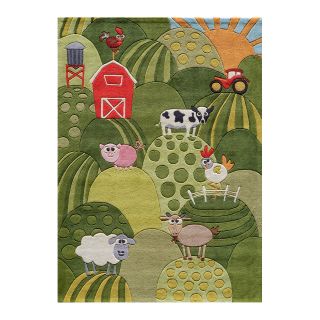 Momeni Lil mo whimsy LMJ11 Area Rug   Grass   Kids Rugs