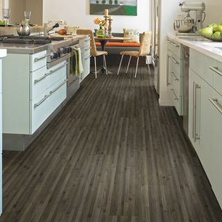 Natural Impact II Plus 9.8mm Bamboo Laminate in Smoked Bamboo by Shaw