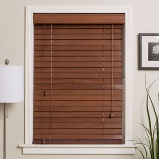 Customized 27 inch Real Wood Window Blinds