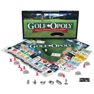 Late For The Sky Golf Opoly Board Game