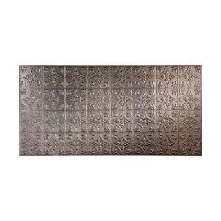 Fasade Traditional 2 Galvanized Steel Wall Panel (4x8)  