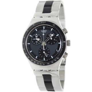Swatch Mens Irony YCS410GX Silver Stainless Steel Quartz Watch with
