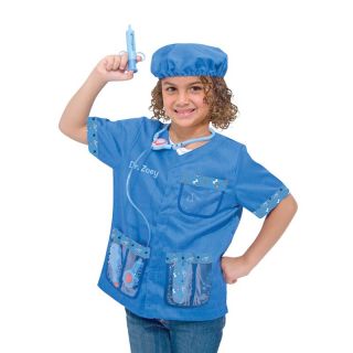 Melissa and Doug Personalized Veterinarian Role Play Costume Set   Pretend Play & Dress Up