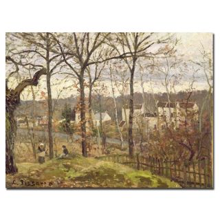 Camille Pissarro Winter Landscape at Louveciennes 1873  