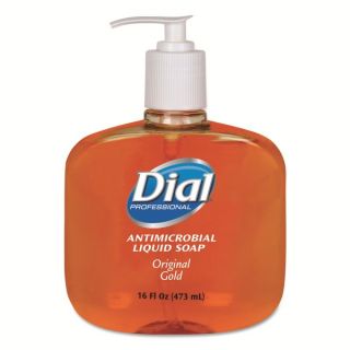 Dial Liquid 16 oz Antimicrobial Soap (Carton of 12)