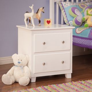 Atlantic 2 Drawer Nightstand   Nightstands