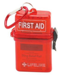 Lifeline Weather Resistant First Aid Kit   28 Pieces