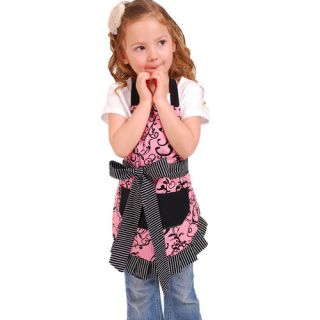 Flirty Aprons Girls Apron in Chic Pink
