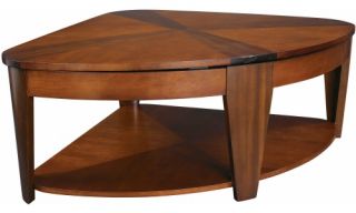 Hammary Oasis Wedge Lift Top Coffee Table   Coffee Tables
