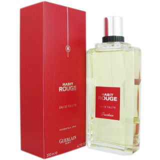 Habit Rouge for Men by Guerlain 6.7 ounce Eau de Toilette Spray