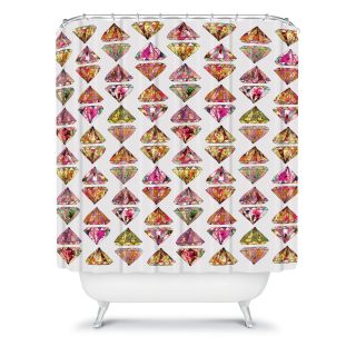DENY Designs Bianca Green These Diamonds Are Forever Shower Curtain   Shower Curtains