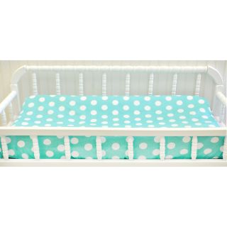 My Baby Sam Aqua Pixie Baby Polka Dot Changing Pad Cover   Changing Pads and Covers