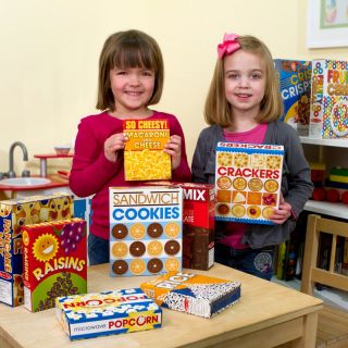 Melissa and Doug Lets Play House Grocery Boxes   Play Kitchen Accessories