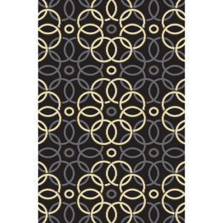 Christopher Knight Home Olympia Hybrid 070 Quinn Black/ Snow Area Rug