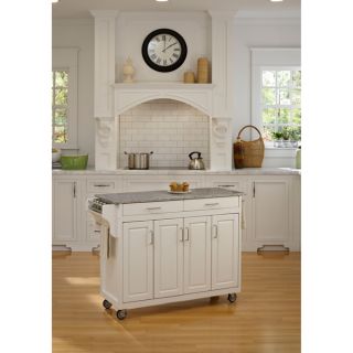 Home Styles Create a Cart White Granite Top   14182317  