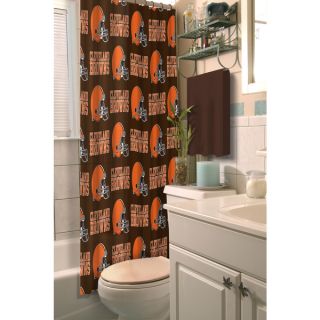 NFL 942 Browns Shower Curtain Rings
