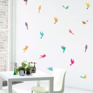 Walls Need Love Pattern Birds Mini Pack Wall Decal