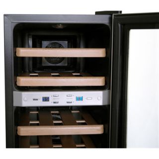 NewAir 21 Bottle Dual Zone Thermoelectric Wine Refrigerator