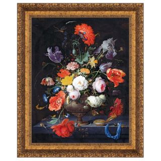 Design Toscano Still Life with Flowers and a Watch, 1679 by Abraham