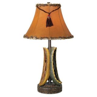 Pacific Coast Lighting PCL Old River Canoe 27 H Table Lamp with Bell